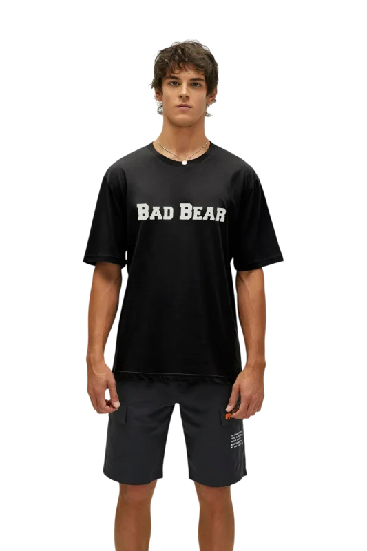 Bad Bear TITLE T-SHIRT SİYAH Erkek Tshirt 