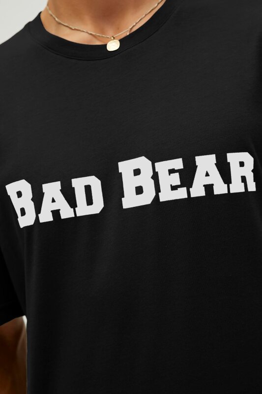 Bad Bear TITLE T-SHIRT SİYAH Erkek Tshirt - 5