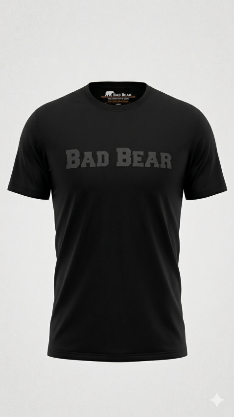 Bad Bear TITLE T-SHIRT SİYAH Erkek Tshirt - 3