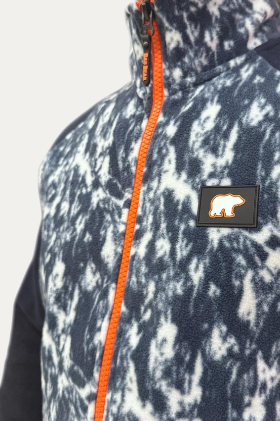 Bad Bear Too Much Half Zip Lacivert Erkek Sweatshirt - 2