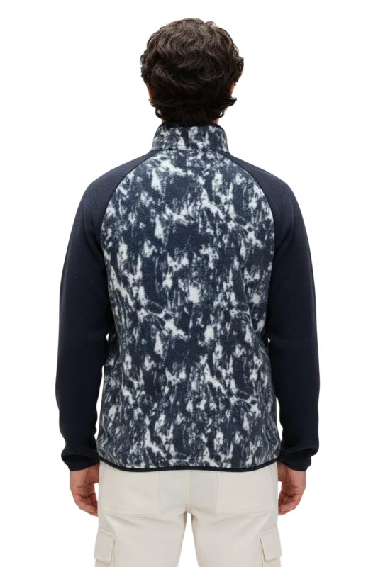 Bad Bear Too Much Half Zip Lacivert Erkek Sweatshirt - 2