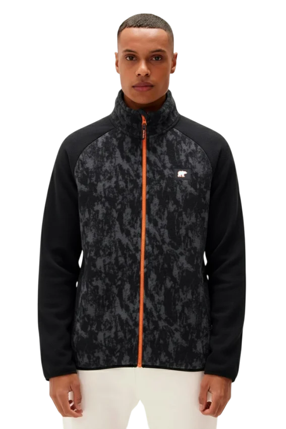 Bad Bear Too Much Half Zip Siyah Erkek Sweatshirt - 1