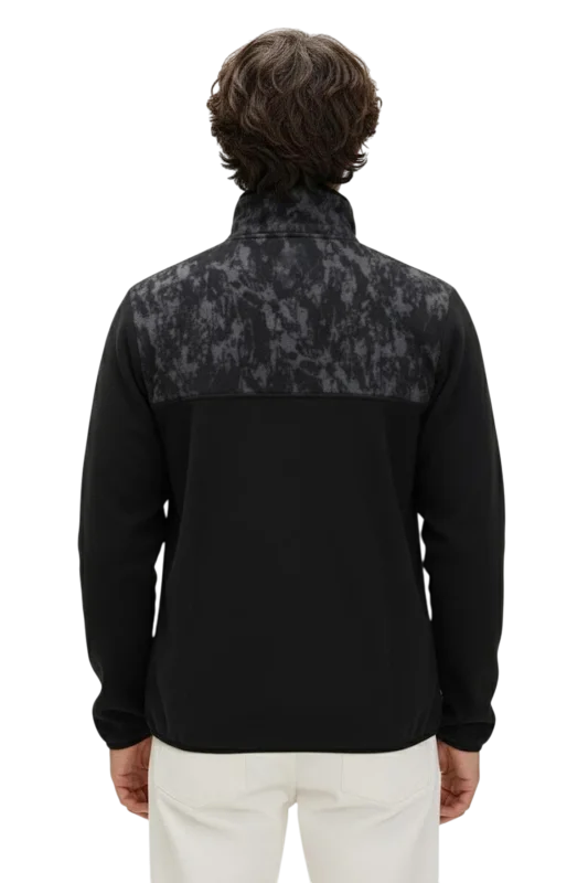 Bad Bear Too Much Half Zip Siyah Erkek Sweatshirt - 2