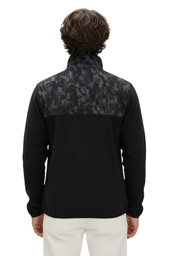 Bad Bear Too Much Half Zip Siyah Erkek Sweatshirt - 2