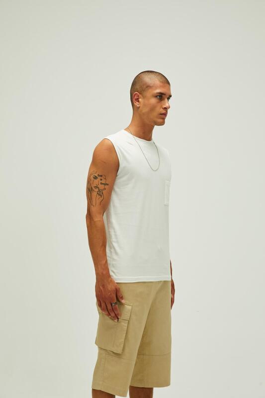 Bad Bear TRIBE TANK-TOP BEYAZ Erkek Atlet 22.01.23.002-C04 - Bad Bear (1)