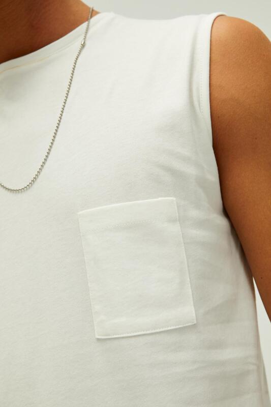 Bad Bear TRIBE TANK-TOP BEYAZ Erkek Atlet 22.01.23.002-C04 - 4