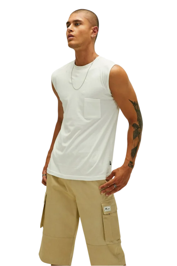 Bad Bear TRIBE TANK-TOP BEYAZ Erkek Atlet 22.01.23.002-C04 - 3