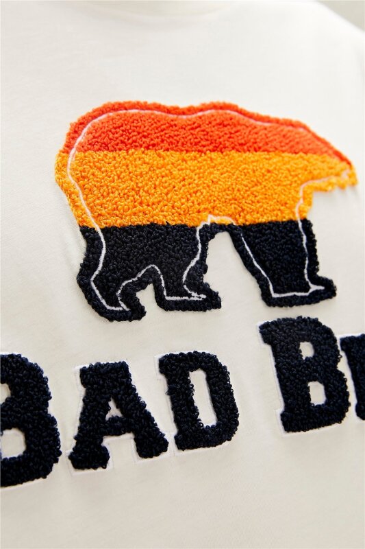 Bad Bear TRIPART T-SHIRT BEYAZ Erkek Tshirt - 6