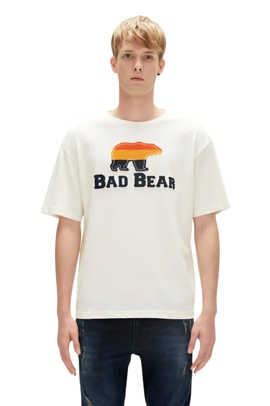 Bad Bear TRIPART T-SHIRT BEYAZ Erkek Tshirt - 1