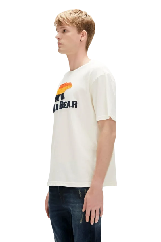 Bad Bear TRIPART T-SHIRT BEYAZ Erkek Tshirt - 4