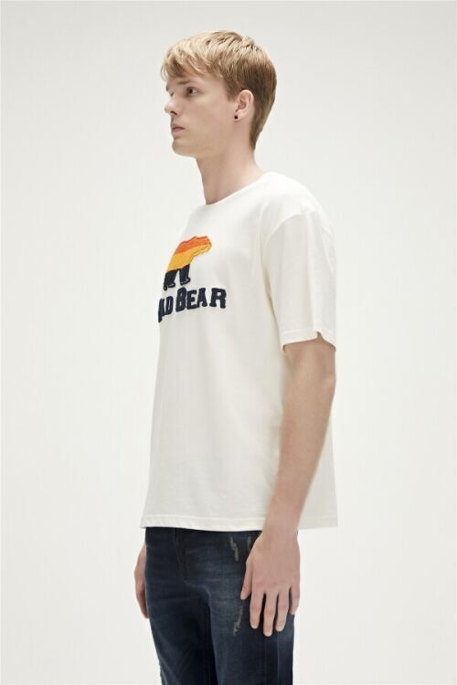 Bad Bear TRIPART T-SHIRT BEYAZ Erkek Tshirt - 2