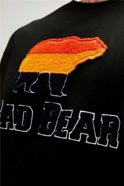 Bad Bear TRIPART T-SHIRT SİYAH Erkek Tshirt - 4