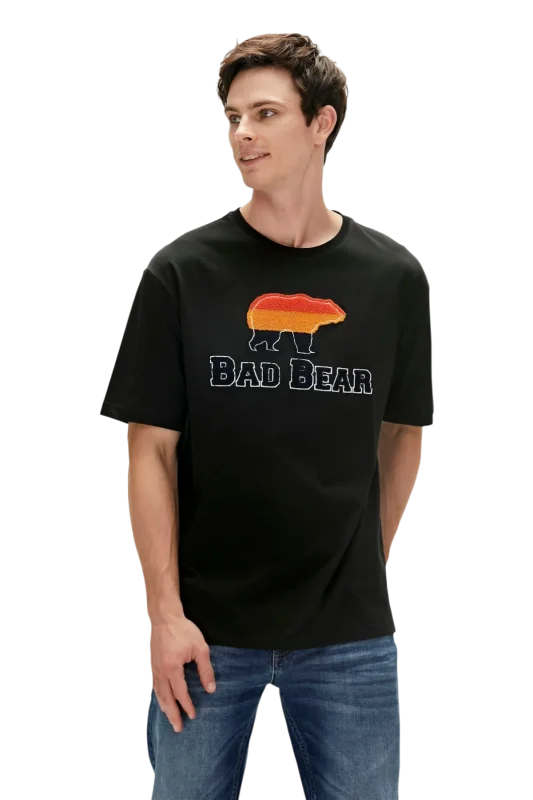 Bad Bear TRIPART T-SHIRT SİYAH Erkek Tshirt - 3