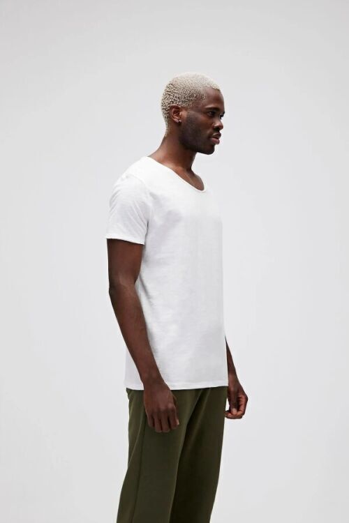 Bad Bear V-NECK T-SHIRT BEYAZ Erkek Tshirt - 2