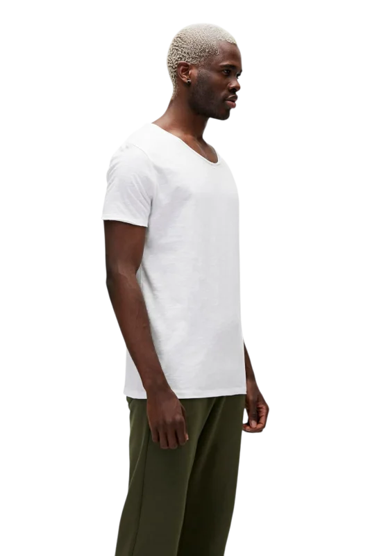 Bad Bear V-NECK T-SHIRT BEYAZ Erkek Tshirt - 4