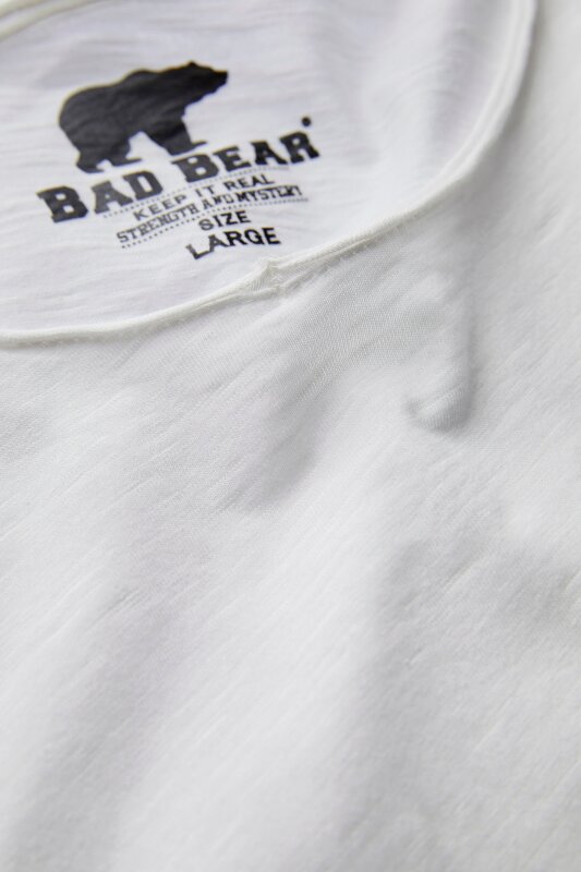 Bad Bear V-NECK T-SHIRT BEYAZ Erkek Tshirt - 5