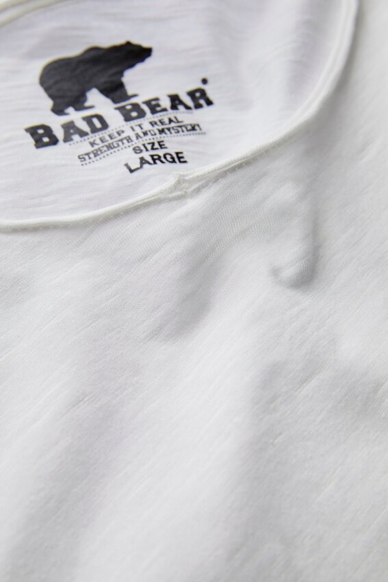 Bad Bear V-NECK T-SHIRT BEYAZ Erkek Tshirt - 5