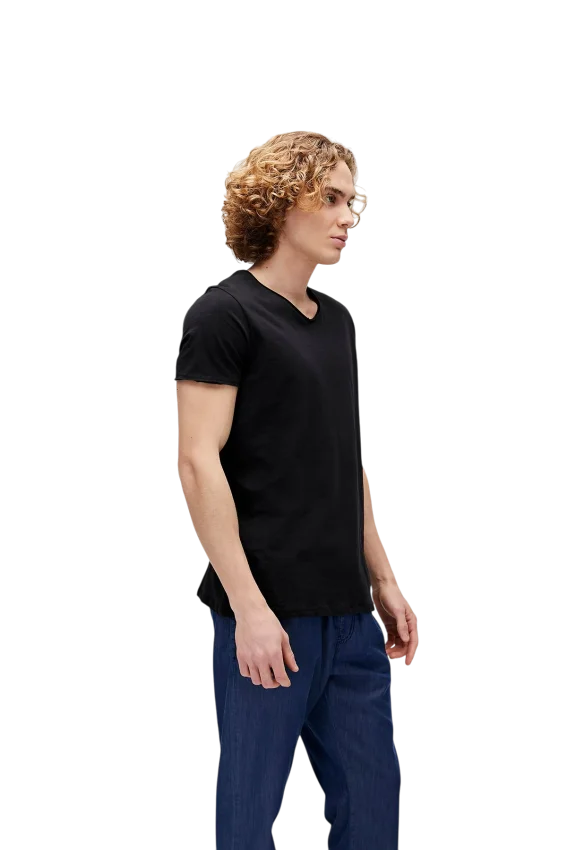 Bad Bear V-NECK T-SHIRT SİYAH Erkek Tshirt - 3