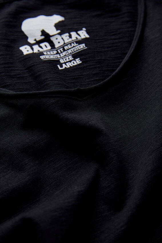 Bad Bear V-NECK T-SHIRT SİYAH Erkek Tshirt - 6