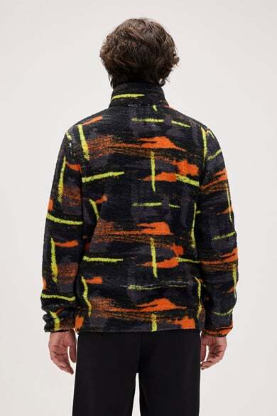 Bad Bear Vernon Full Zip Plush Siyah Erkek Sweatshirt - 7