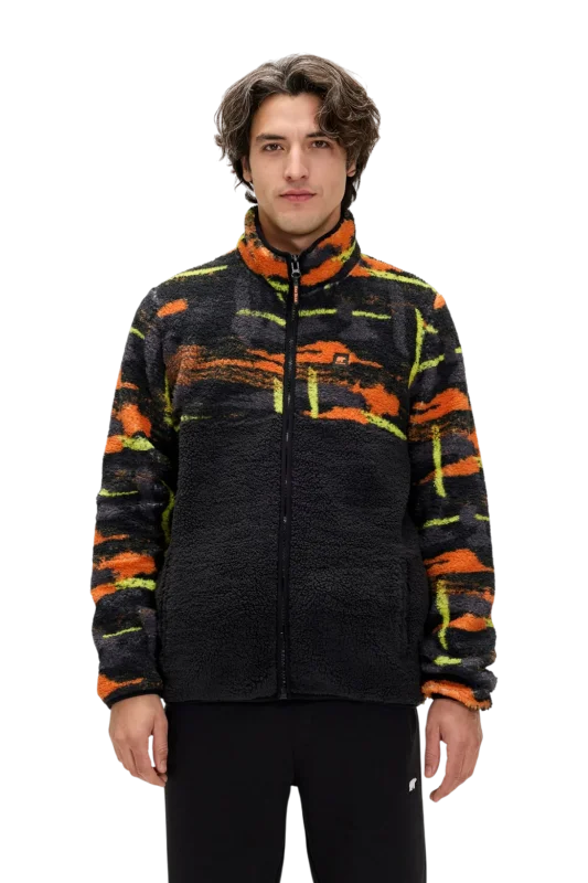 Bad Bear Vernon Full Zip Plush Siyah Erkek Sweatshirt 