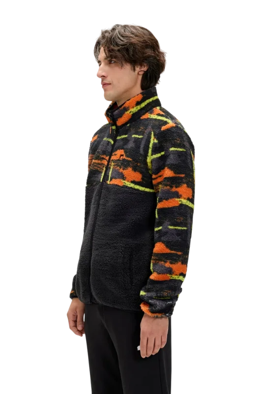 Bad Bear Vernon Full Zip Plush Siyah Erkek Sweatshirt - 2