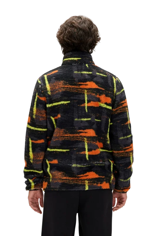 Bad Bear Vernon Full Zip Plush Siyah Erkek Sweatshirt - 4