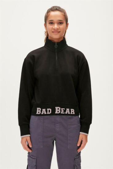 Bad Bear ZOE HALF-ZIP SWEATSHIRT LACİVERT Kadın Sweatshirt - 1