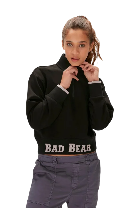 Bad Bear Zoe Half-Zip Lacivert Kadın Sweatshirt - 3
