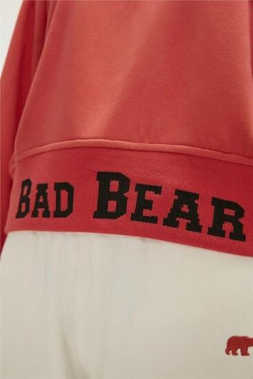 Bad Bear ZOE HALF-ZIP SWEATSHIRT Turuncu Kadın Sweatshirt - 5