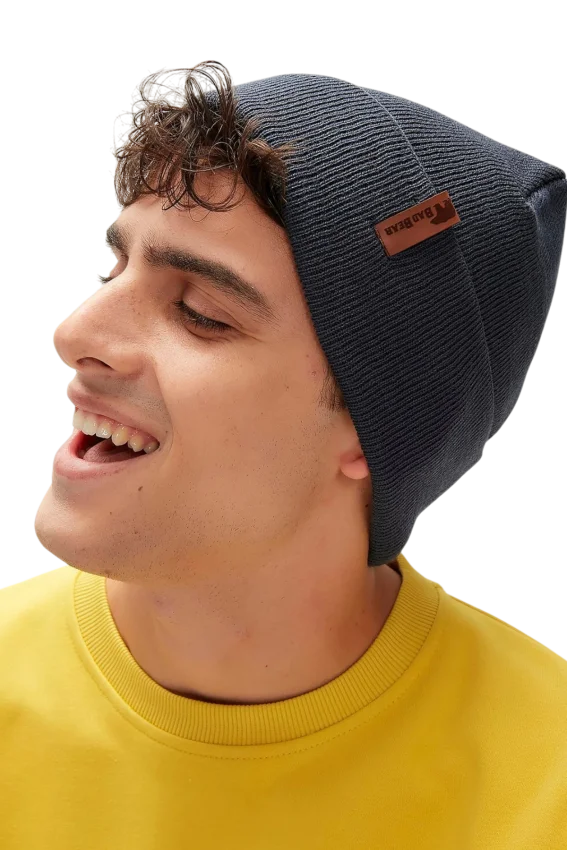 Bad Bear Bearman Beanie Mavi Erkek Bere - 1