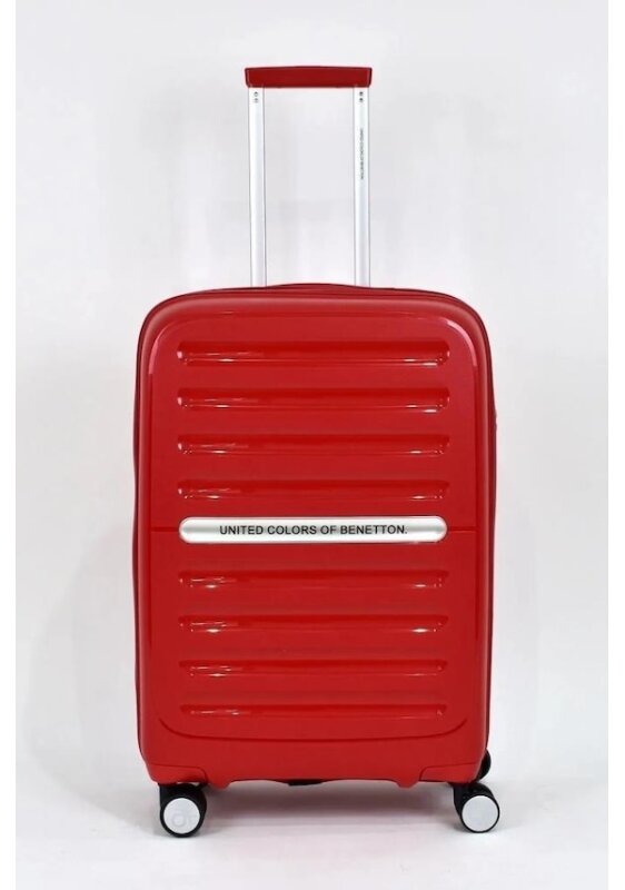 Benetton TROLLEY 50 CM KIRMIZI Unisex Valiz - 1