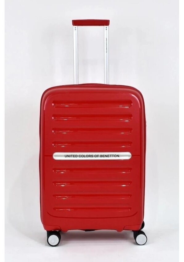 Benetton TROLLEY 50 CM KIRMIZI Unisex Valiz - 1