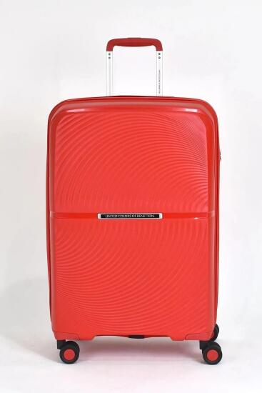 Benetton TROLLEY 50 CM KIRMIZI Unisex Valiz - 1