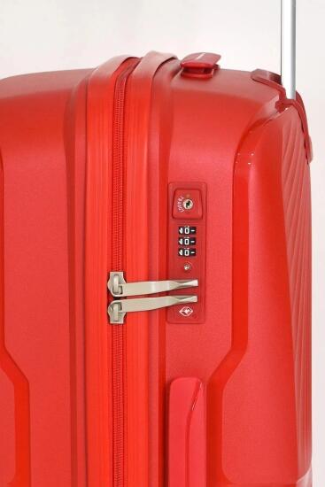 Benetton TROLLEY 50 CM KIRMIZI Unisex Valiz - 4