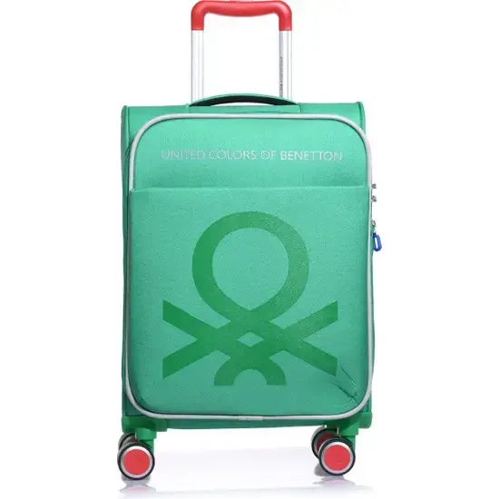 Benetton TROLLEY 50 CM Yeşil Unisex Valiz 
