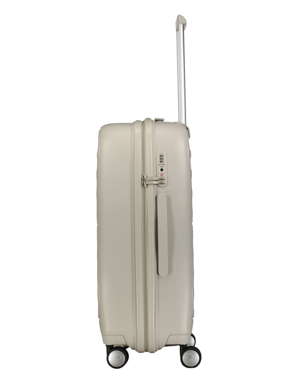 Benetton Trolley 60 CM Bej Unisex Valiz - 2