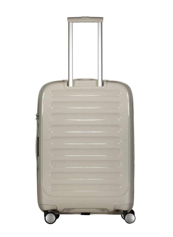 Benetton Trolley 60 CM Bej Unisex Valiz - 3