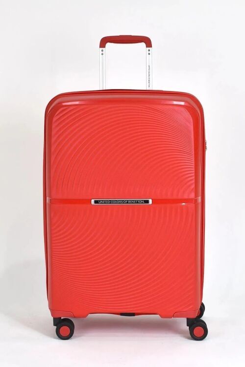 Benetton TROLLEY 60 CM KIRMIZI Unisex Valiz - 1