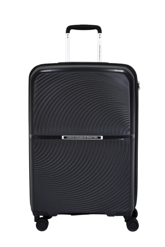 Benetton Trolley 60 CM Siyah Unisex Valiz - 1