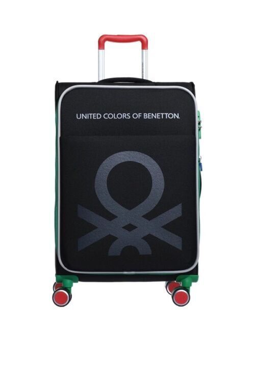 Benetton TROLLEY 60 CM SİYAH Unisex Valiz - 1