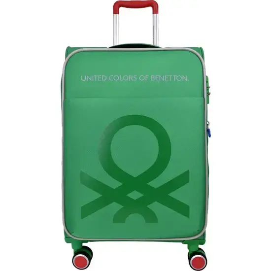 Benetton TROLLEY 60 CM Yeşil Unisex Valiz 