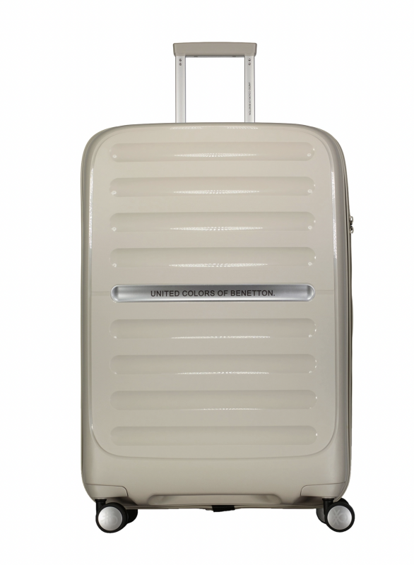 Benetton Trolley 70 CM Bej Unisex Valiz - United Colors Of Benetton