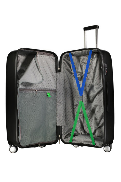 Benetton TROLLEY 70 CM SİYAH Unisex Valiz - 4