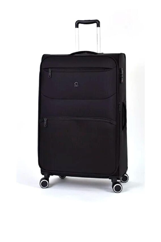 Benetton Trolley 70 Cm Siyah Unisex Valiz - 1