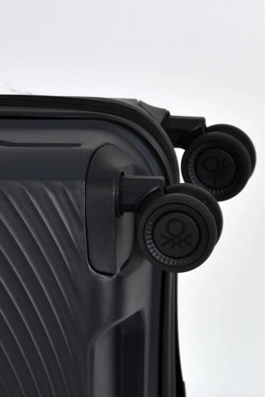 Benetton TROLLEY 70 CM SİYAH Unisex Valiz - United Colors Of Benetton (1)