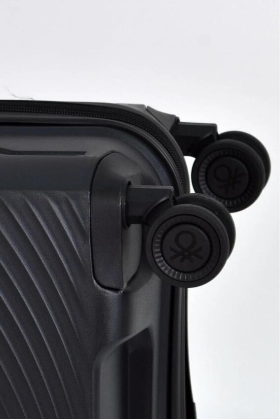 Benetton TROLLEY 70 CM SİYAH Unisex Valiz - 2