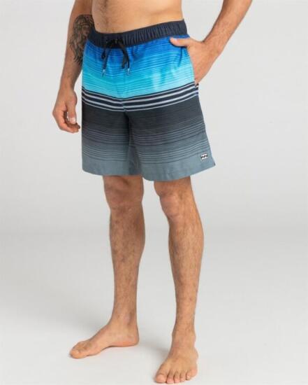 Billabong ALL DAY HTR STRIPE LB Mavi Erkek Mayo - 3