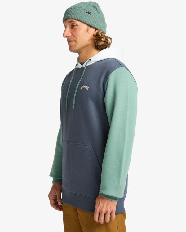 Billabong Arch Block PO Mavi Erkek Sweatshirt - 4