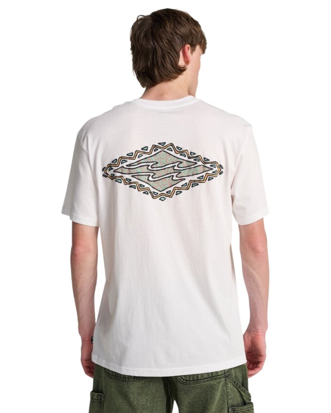Billabong Crayon Wave SS Beyaz Erkek Tshirt - 2